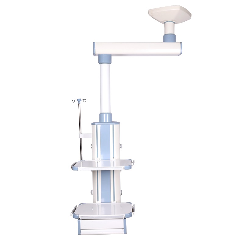 Single Arm Mechanical Surgical Pendant Operating Room Medical Gas Instrument Tower
