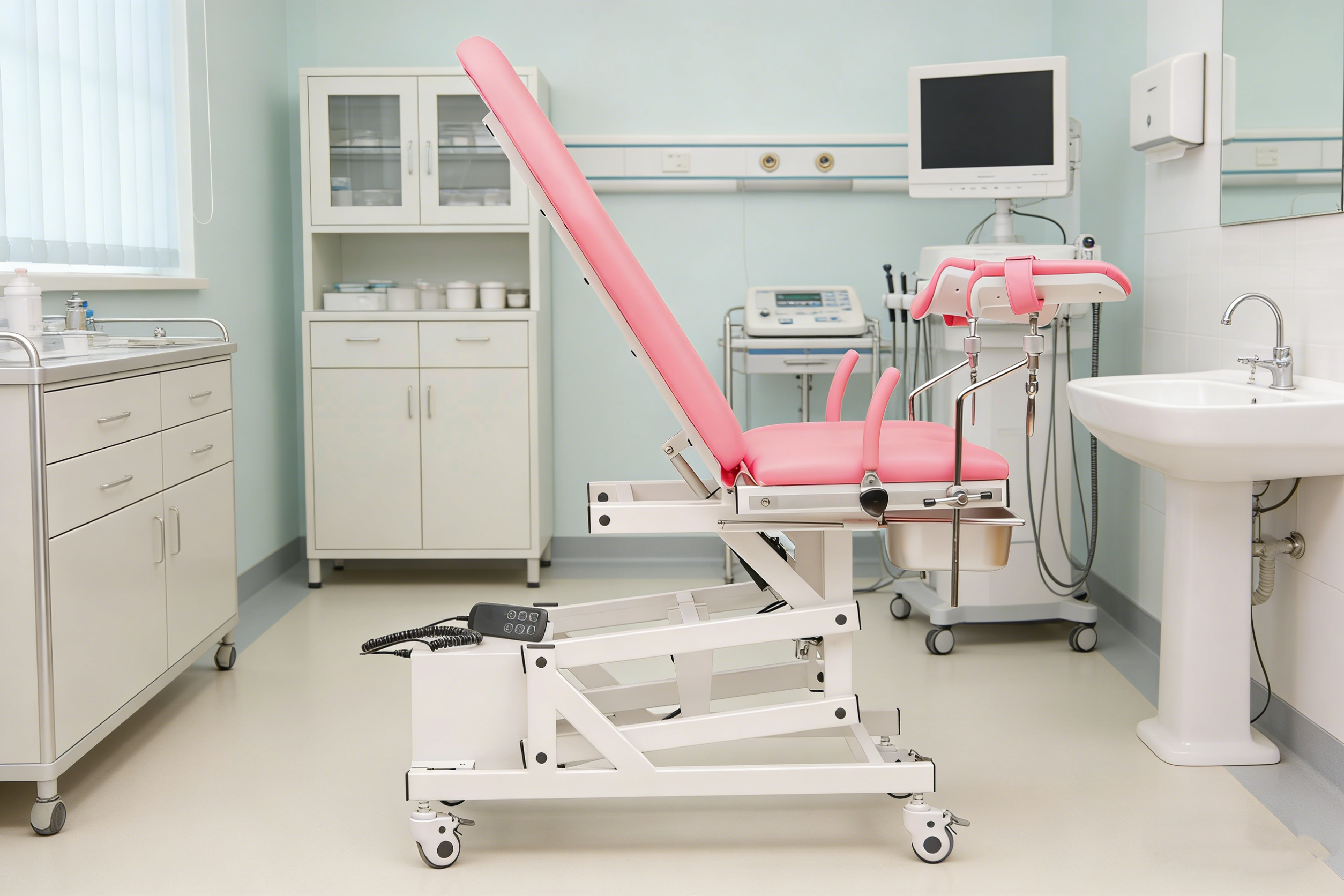 Electric Obstetric Table Gynecological Examination Chair