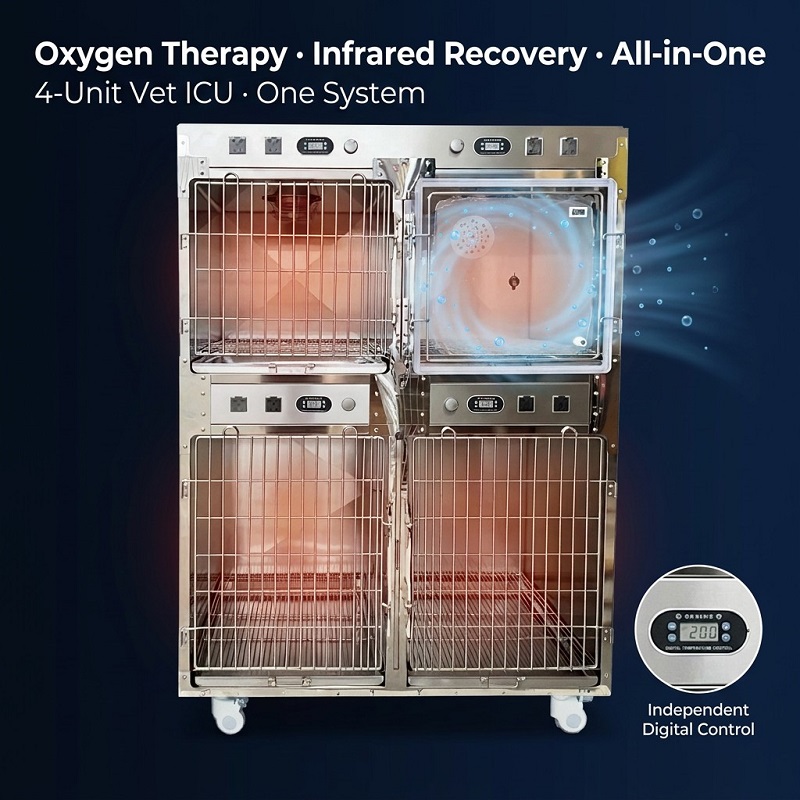 Thermostat Controlled Vet Cage