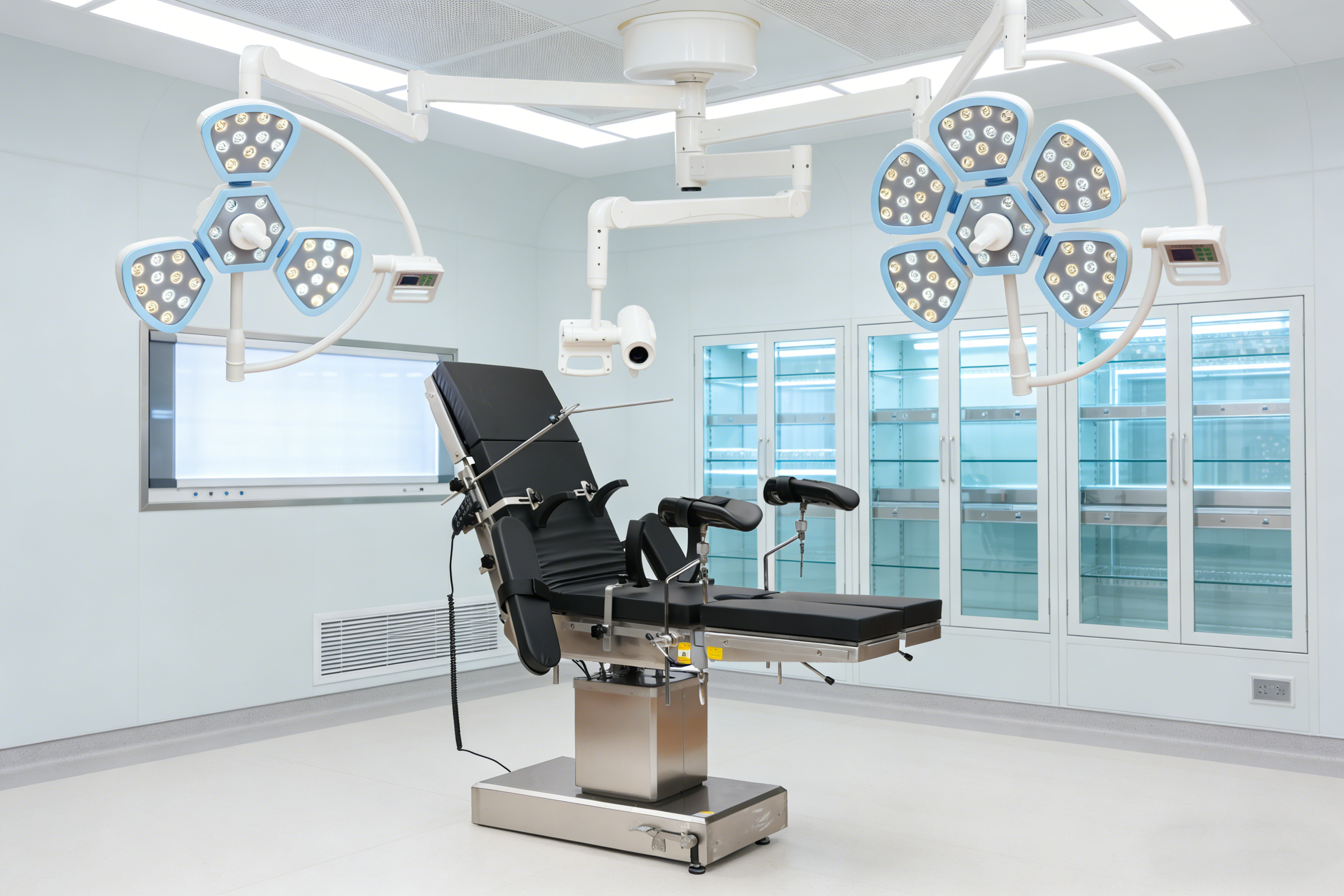 Motorized Longitudinal Shift OT Table Electric Surgical Table 300mm Sliding