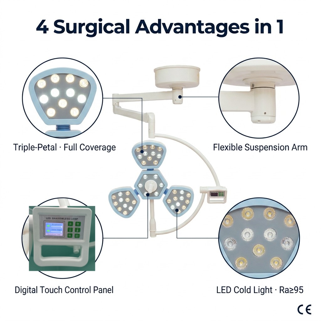 Ceiling OT Light Ceiling LED Shadowless Lamp