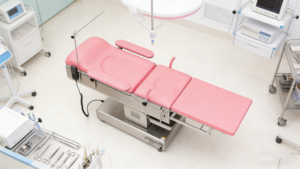 Obstetric Bed with Backup Battery