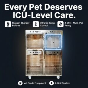 Oxygen Therapy Pet Cage