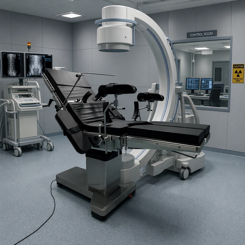 CH-DY8300 Electro-Hydraulic Surgical Operating Table, X-Ray Translatable Operation Table with One-Click V & Reverse-V Position ISO & CE Certified for Multi-Department Surgery