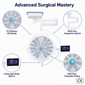 Single Arm LED Surgical Light