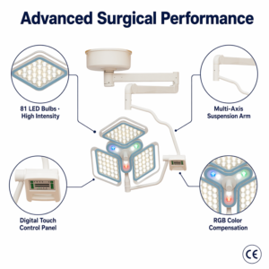 Color Temperature Adjustable Surgical Light