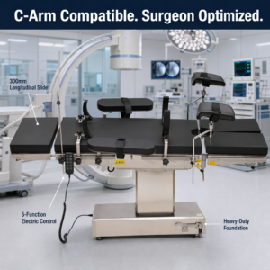 C-Arm Compatible Electric Surgical Table