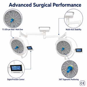 Buy Double Head Operating Theatre Light
