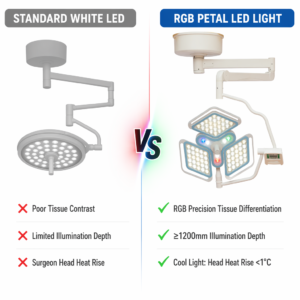 Petal-style Surgical Light