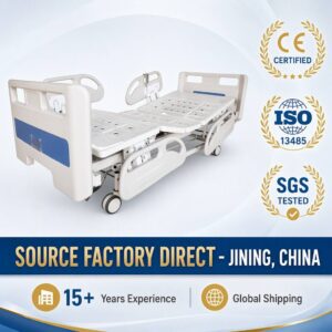 Central locking electric medical bed wholesale