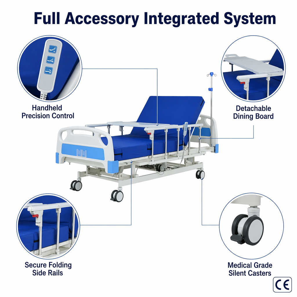 Electric nursing bed wholesale Electric medical patient bed.