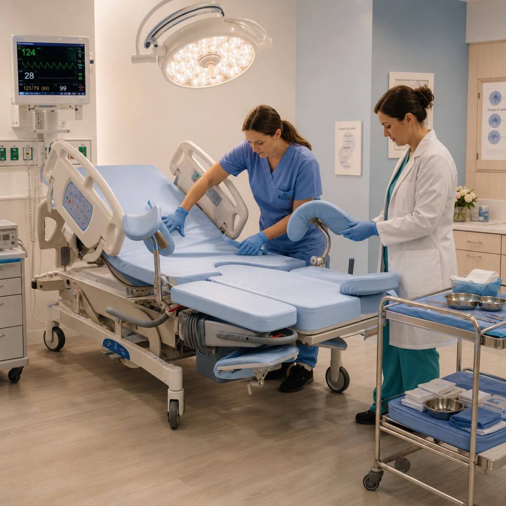 Multifunctional gynecological bed supplier. Multifunction LDR bed (Labor, Delivery, Recovery)